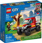 City 60393 Спасательный пожарный внедорожник