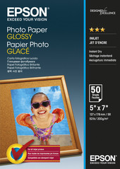 Photo Paper Glossy 13x18 50 листов [C13S042545]