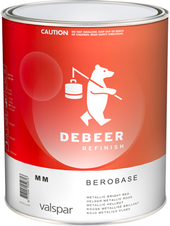 BeroBase 500 5214/1 1л (металлик ярко-красный)