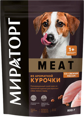 Meat из ароматной курочки для взрослых собак мелких пород 500 г