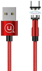 U59 US-SJ473 USB Type-A - USB Type-C (1 м, красный)