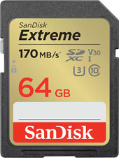 Extreme SDXC SDSDXV2-064G-GNCIN 64GB