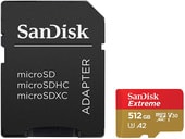 Extreme SDSQXA1-512G-GN6MA 512GB (с адаптером)