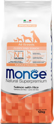 All Breeds Puppy & Junior Monoprotein Salmon with Rice (для щенков всех пород с лососем и рисом) 12 кг