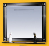 Зеркало Venezia - 105 (черный)