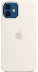 MagSafe Silicone Case для iPhone 12/12 Pro (белый)