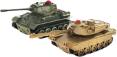 Танковый Бой Abrams M1A2 и Т-34 870634