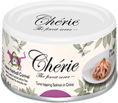 Cherie Hairball Control Tuna Topping Salmon in Gravy (тунец с лососем в соусе) 80 г