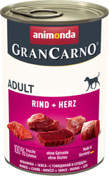 GranCarno Adult с говядиной и сердцем 400 г