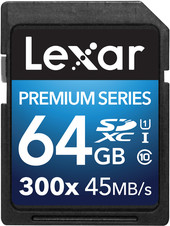 Premium SDXC (Class 10) 64GB