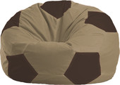 Мяч М1.1-93 (бежевый темный/коричневый)