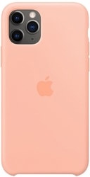 Silicone Case для iPhone 11 Pro (розовый грейпфрут)