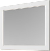 Зеркало Беатриче 100 см (белая патина/хром)