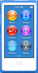 iPod nano 16GB Blue (7th generation) [MKN02]
