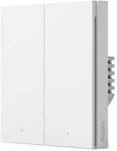 Smart Wall Switch H1 двухклавишный c нейтралью (белый)
