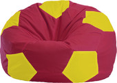 Мяч М1.1-309 (бордовый/желтый)