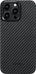 MagEZ Case 4 для iPhone 15 Pro Max (1500D twill, черный/серый)