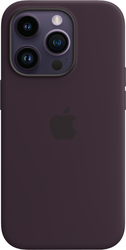 MagSafe Silicone Case для iPhone 14 Pro (бузина)