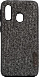 Textile Tpu для Samsung Galaxy A40 (серый)