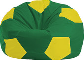 Мяч М1.1-463 (зеленый/желтый)