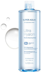 Мицеллярная вода Super Aqua Ultra Hyaluron Cleansing Water 500 мл