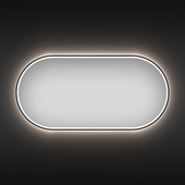 Зеркало с фронтальной LED-подсветкой 7 Rays' Spectrum 172201630, 100 х 55 см (с сенсором и регулировкой яркости освещения)