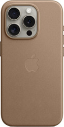 MagSafe FineWoven Case для iPhone 15 Pro (серо-коричневый)