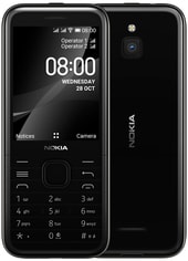 Nokia 8000 4G Dual SIM (черный)