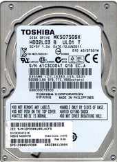 Toshiba 75GSX 500GB (MK5075GSX)