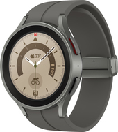 Galaxy Watch 5 Pro 45 мм LTE (серый титан)