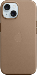 MagSafe FineWoven Case для iPhone 15 (серо-коричневый)