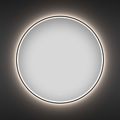 Зеркало с фронтальной LED-подсветкой 7 Rays' Spectrum 172200230, 75 х 75 см (с сенсором и регулировкой яркости освещения)