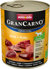 GranCarno Original Adult beef + turkey 0.4 кг