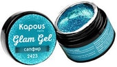Glam gel гель-краска сапфир (2423)