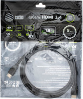 HDMI - HDMI CS-HDMI.1.4-1.8 (1.8 м, черный)
