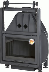 Альфа 700 KВ с контргрузом (черный шамот)