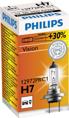 Philips H7 Vision 1шт [12972PRC1] галогенную лампу купить в Минске