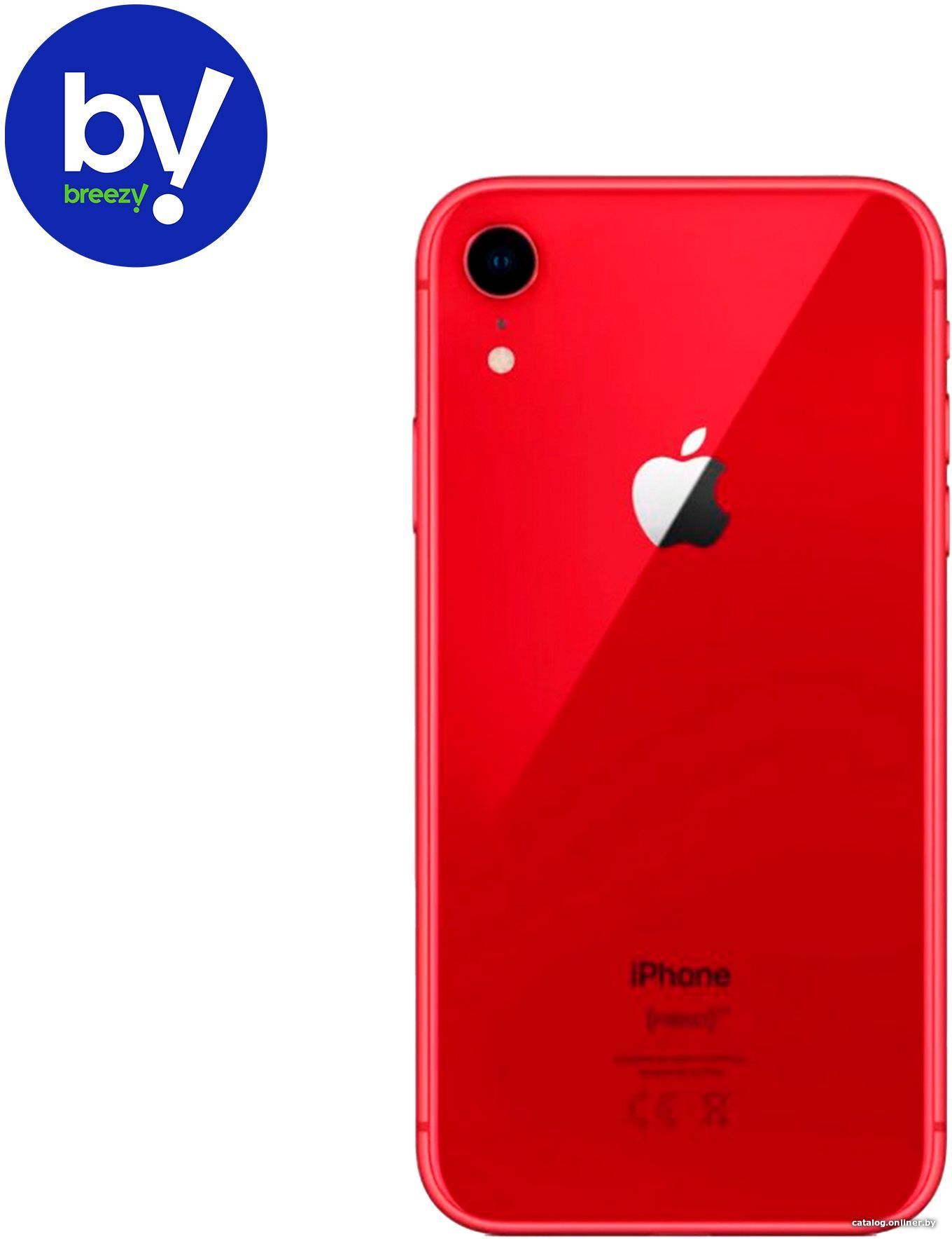 Смартфон Apple iPhone XR 128GB Восстановленный by Breezy, грейд C  (PRODUCT)RED в Гродно