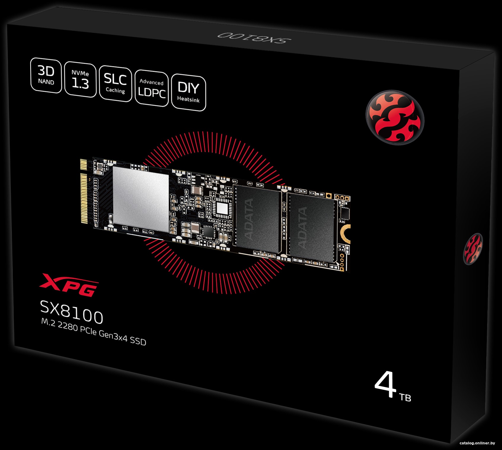 ADATA XPG SX8100 512GB ASX8100NP-512GT-C SSD купить в Минске