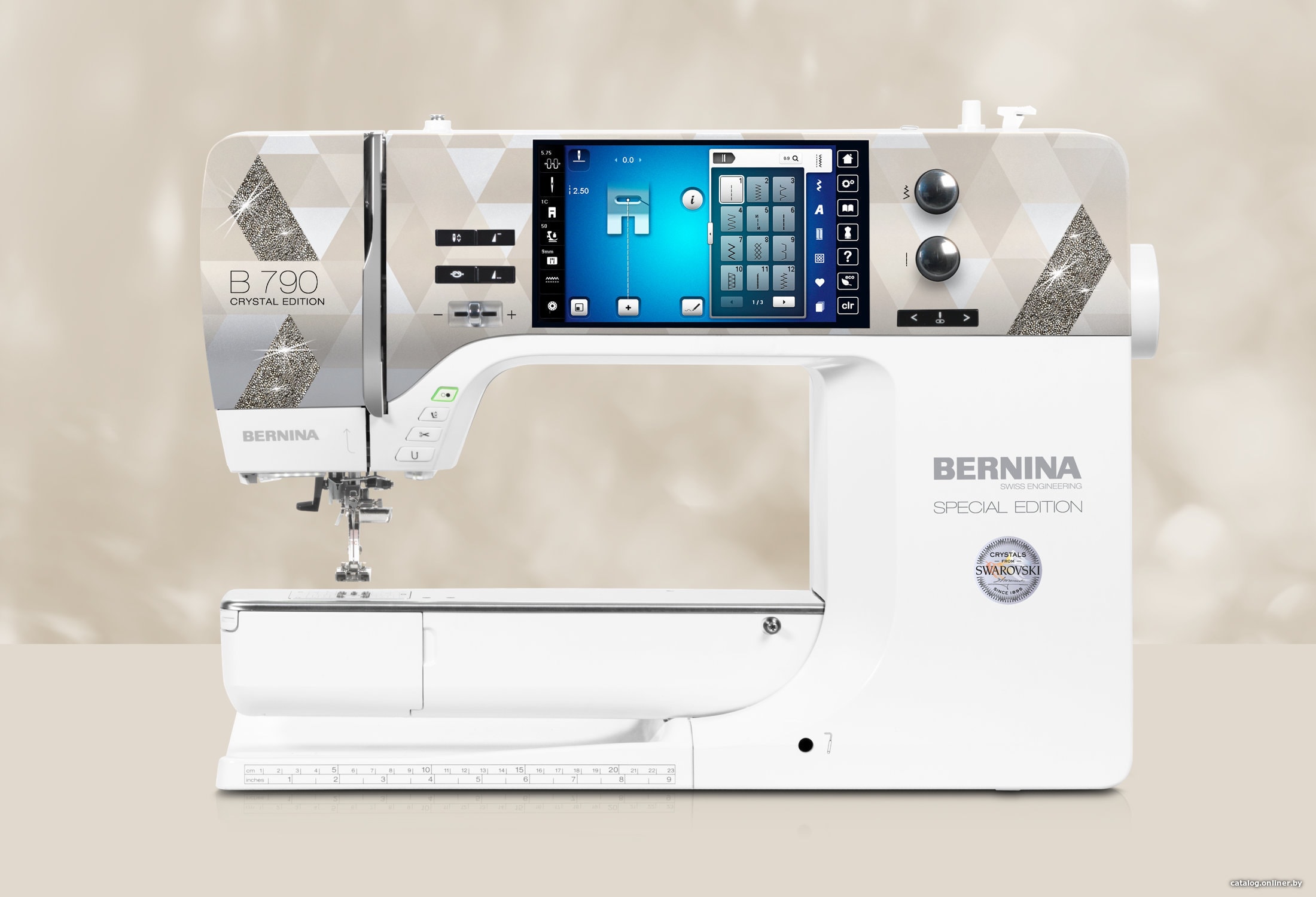 Bernina B 790 Crystal Edition (с вышивальным блоком) компьютерную швейную  машину купить в Минске