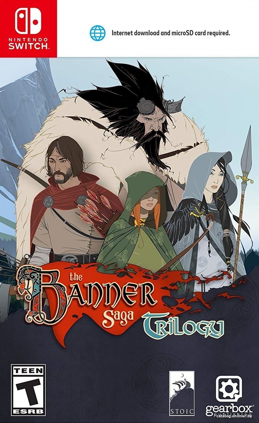 Трилогия The Banner Saga для Nintendo Switch купить в Минске