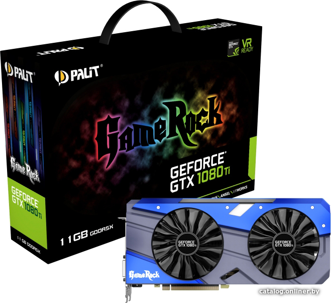 Palit GeForce GTX 1080 Ti GameRock 11GB GDDR5X [NEB108TT15LC-1020G