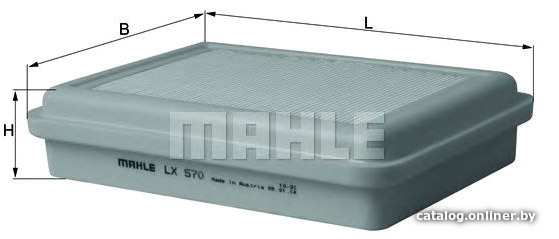 Mahle Lx1266 Фильтр Воздушный Купить В Красноярске