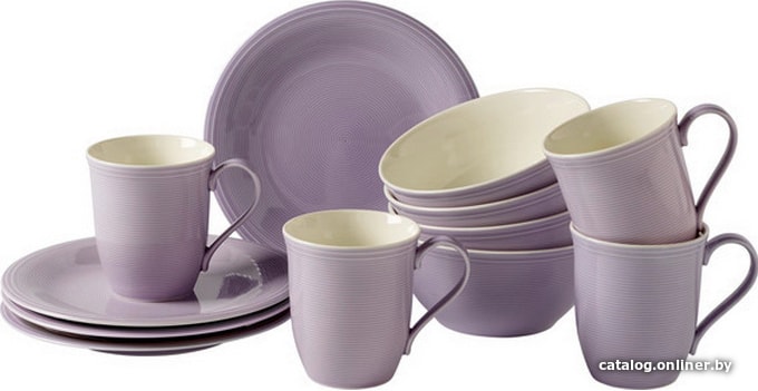 Villeroy & Boch Color Loop Blueblossom 19-5285-9028 столовый сервиз купить в Минске