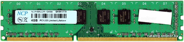 Ncp Ddr3 Pc3 10600 4gb Ncphbaudr 13m58 Operativnuyu Pamyat Kupit V Minske