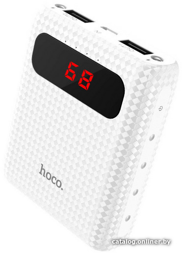 Hoco MIGE B20-10000 (белый) портативное зарядное устройство купить в Минске
