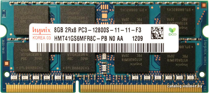 Hynix Ddr3 So Dimm Pc3 12800 8gb Hmt41gs6mfr8c Pb Operativnuyu Pamyat Kupit V Minske