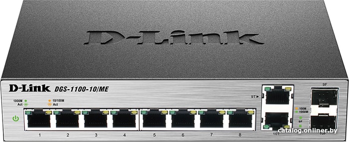 D-Link DGS-1100-10/ME/A2A коммутатор купить в Минске