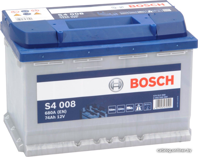 Bosch S4 008 574012068 74 A Ch Avtomobilnyj Akkumulyator Kupit V Minske