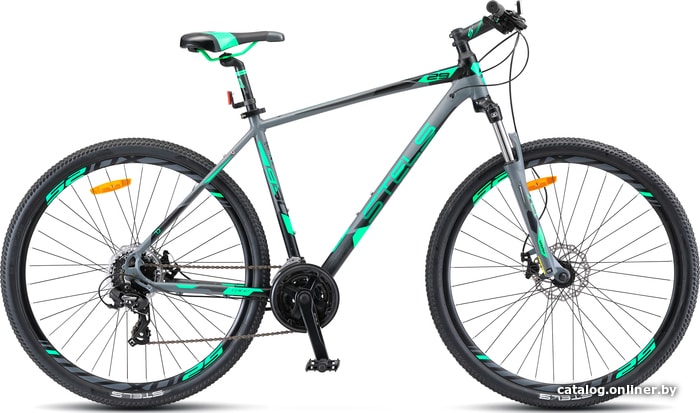 Stels Navigator 930 MD 29 V010 (серый/зеленый, 2019) велосипед купить в ...